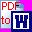 PDF to Word RTF Converter icon